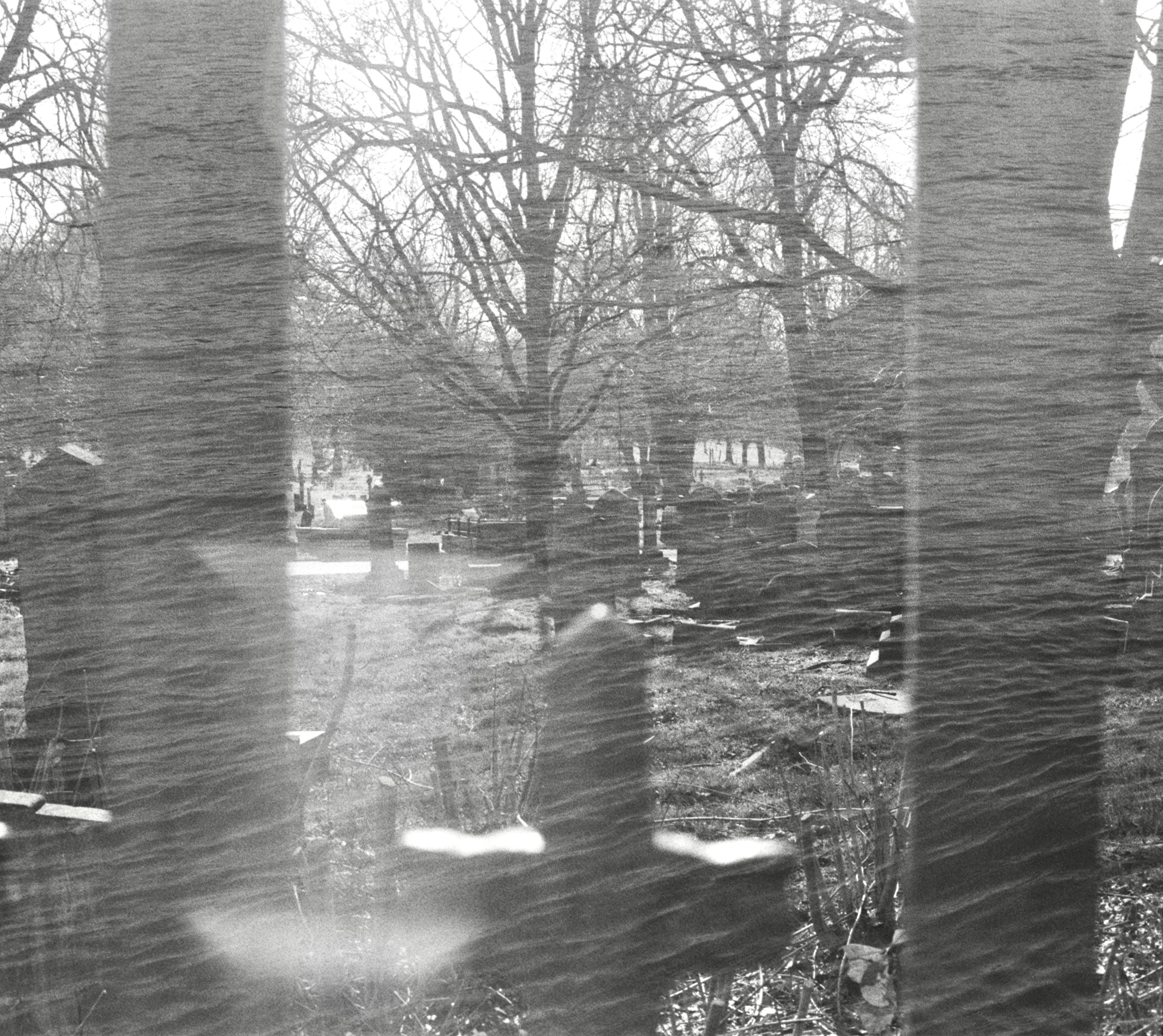 Outside the Cemetery